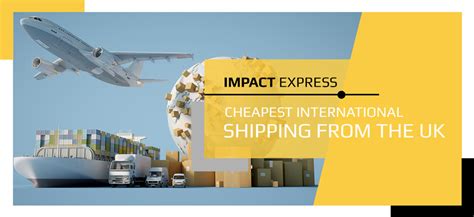 cheapest international shipping from uk